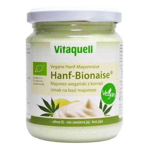 Vegane Hanfmayonnaise BIO 250 ml - VITAQUELL