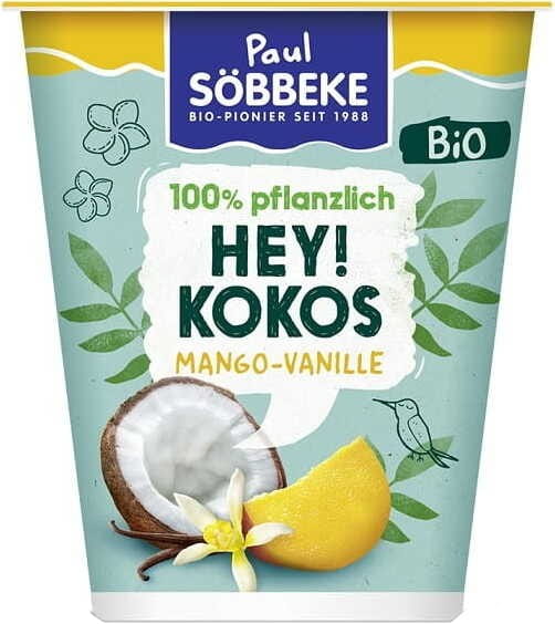 Mango-Kokos-Dessert - Vanille BIO 330 g - SOBBEKE