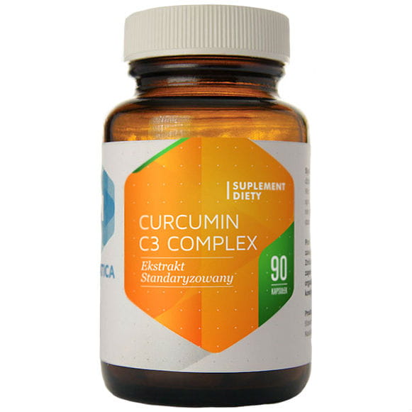 Curcumin C3-Komplex Kurkuma-Extrakt standardisierter Extrakt 230 mg 90 Kapseln von HEPATICA