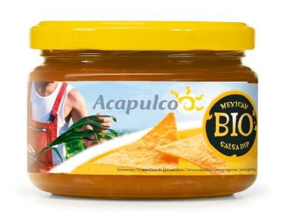 Mexikanische Salsa-Dip-Sauce BIO 260 g - ACAPULCO