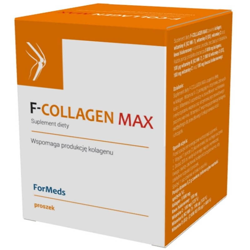 F - Collagen Max Collagen + Hyaluronsäure + Vitamin C + k2D3 30 Portionen 156 g FORMEDS