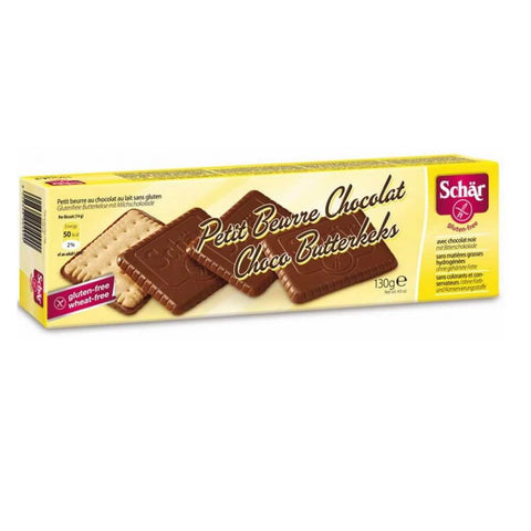 Petit al Cioccolato Kekse mit Schokolade glutenfrei 130 g SCHÄR