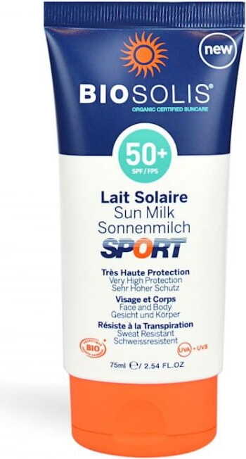 Sport-Sonnenmilch SPF 50 + eco 75 ml - BIOSOLIS