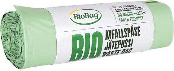 BIO- und Mischabfallbeutel 35 L 20 Stück (kompostierbar und biologisch abbaubar) - BIOBAG