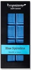 Vegane Schokolade er Blue Spirulina BIO 60 g BIOBENJAMIN