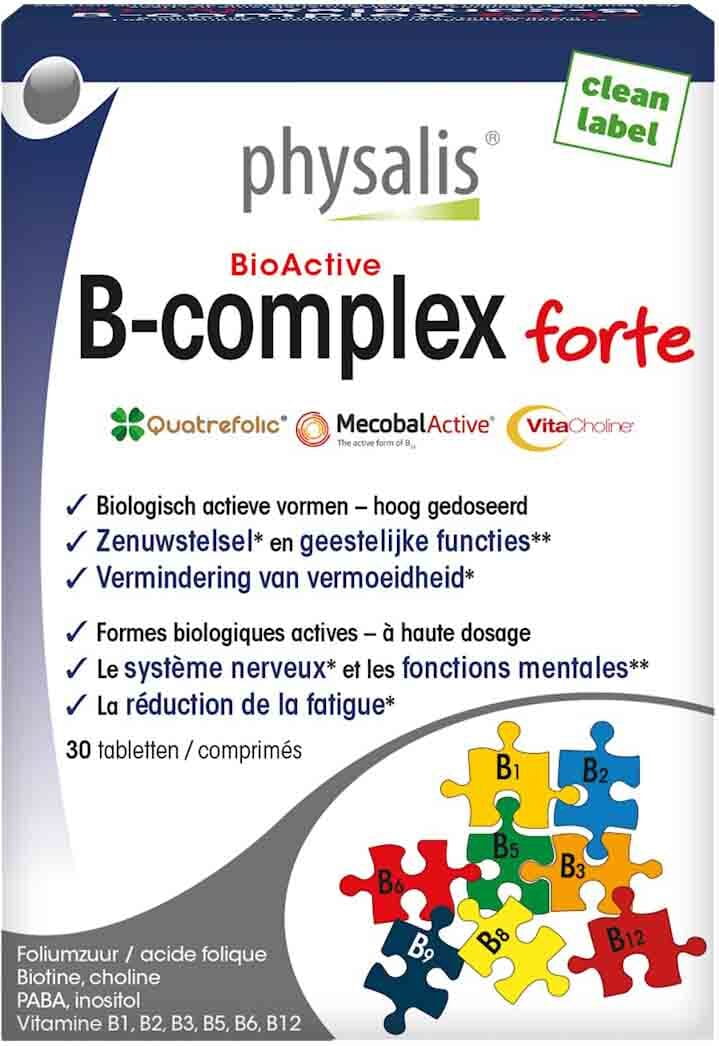 Vitamin B-Komplex FORTE 30 Tabletten (25 g) - PHYSALIS