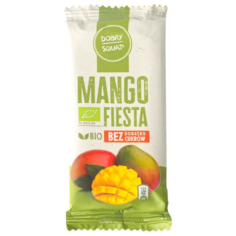 Dattelriegel mit Mango (Mango Fiesta) BIO 30 g - GOOD SQUAT