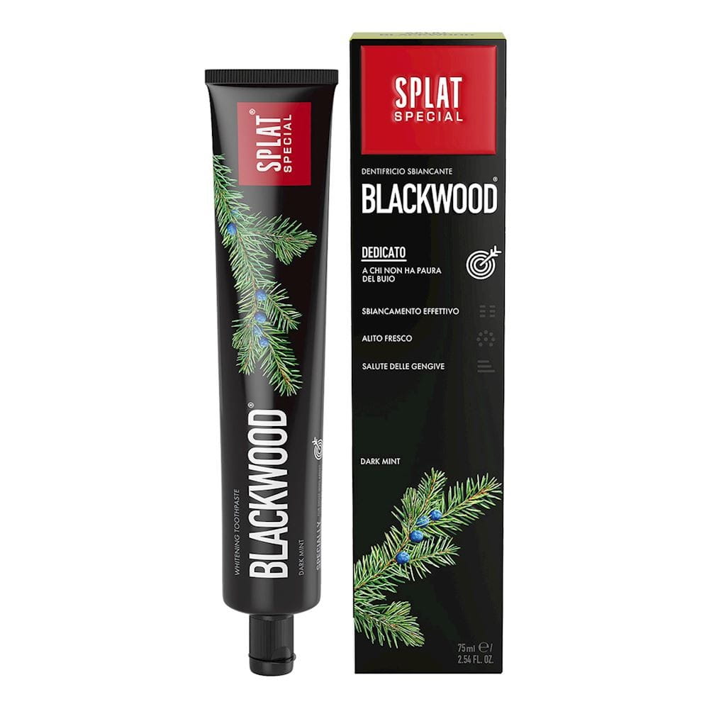Blackwood Zahnpasta mit Aktivkohle ohne Fluorid 75 ml - SPLAT