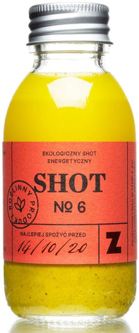 Shot einer Orange mit Kurkuma und Ingwer wärmend BIO 100 ml - ZAKWASOWNIA