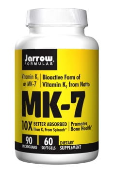 Vitamin K2 MK7 90 mcg 60 Kapseln JARROW-FORMELN