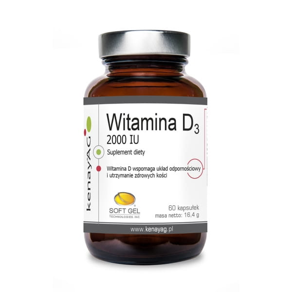 Vitamin D3 2000 IE 60 KENAY-Kapseln