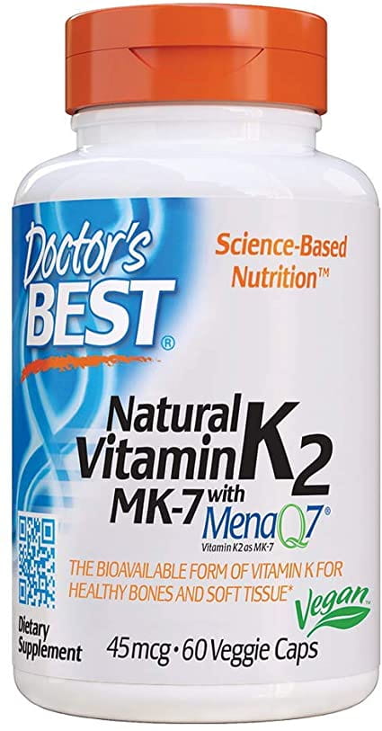 Vitamin K2 MK7 45 mcg 60 Kapseln DOCTOR'S BEST