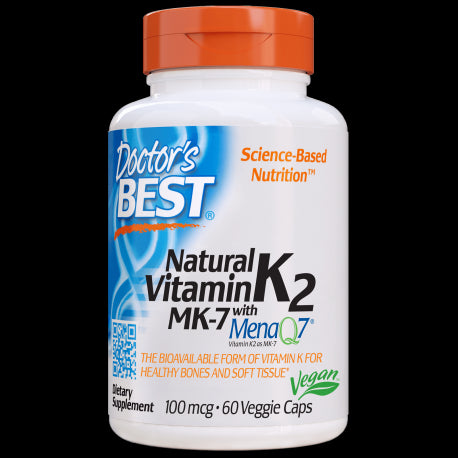 Vitamin K2 MK7 100 mcg 60 Kapseln DOCTOR'S BEST