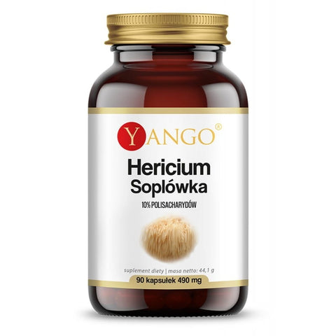 Hericium-Extrakt 10 % Polysaccharide 90 Kapseln YAGO