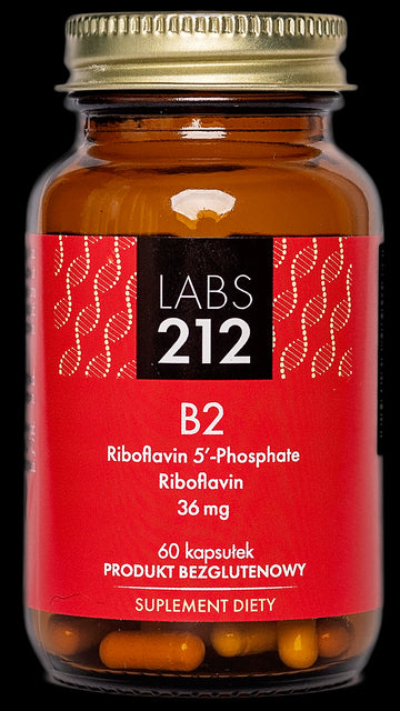 Vitamin B2 Riboflavin 5 '- Phosphat + Riboflavin 60 Kapseln LABS212