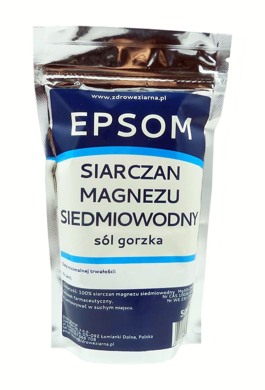 Epsom Bittersalz 500g - Magnesiumsulfat Heptahydrat K2