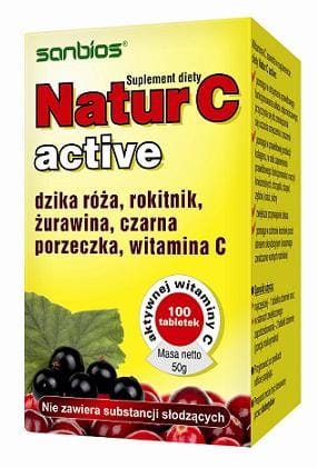 Natur - C aktiv 100 Tabletten. SANBIOS