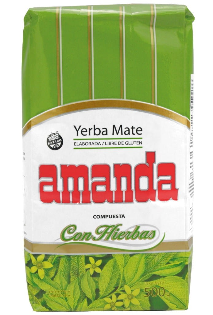 Yerba Mate Amanda 500g Hierbaskräuter AMANDA