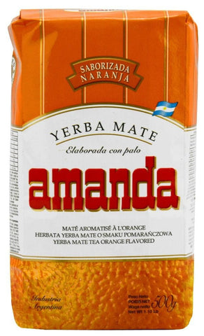 Yerba Mate Amanda 500g Orange AMANDA