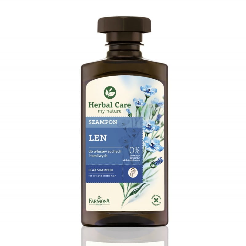 Leinsamen-Shampoo 330 ml - HERBAL CARE