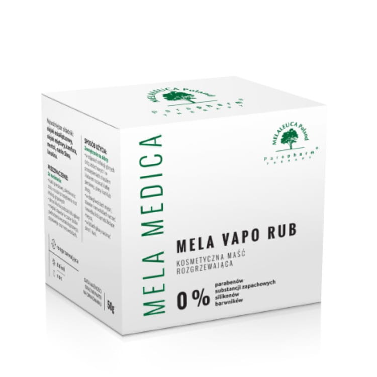 Mela medica mela vapo rub - kosmetische Wärmesalbe 50g MELALEUCA