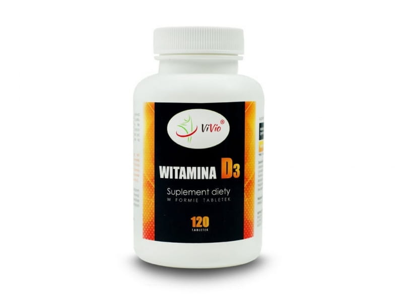 Vitamina D3 120 comprimidos 2.000ui - VIVIO