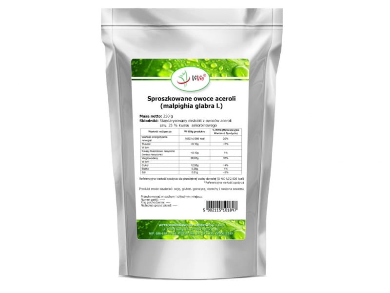 Acerola powder 250g - VIVIO