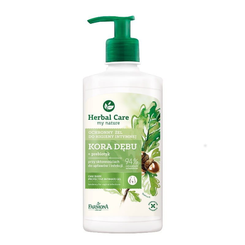 Protective gel for intimate hygiene, oak bark, 330ml HERBAL CARE