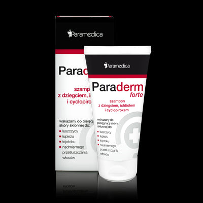 Paraderm FORTE Shampoo mit Ichthyol-Teer und Cyclopirox 150g PARAMEDICA