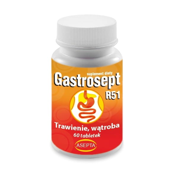 Gastrosept r51 60 ASEPTA-Tabletten