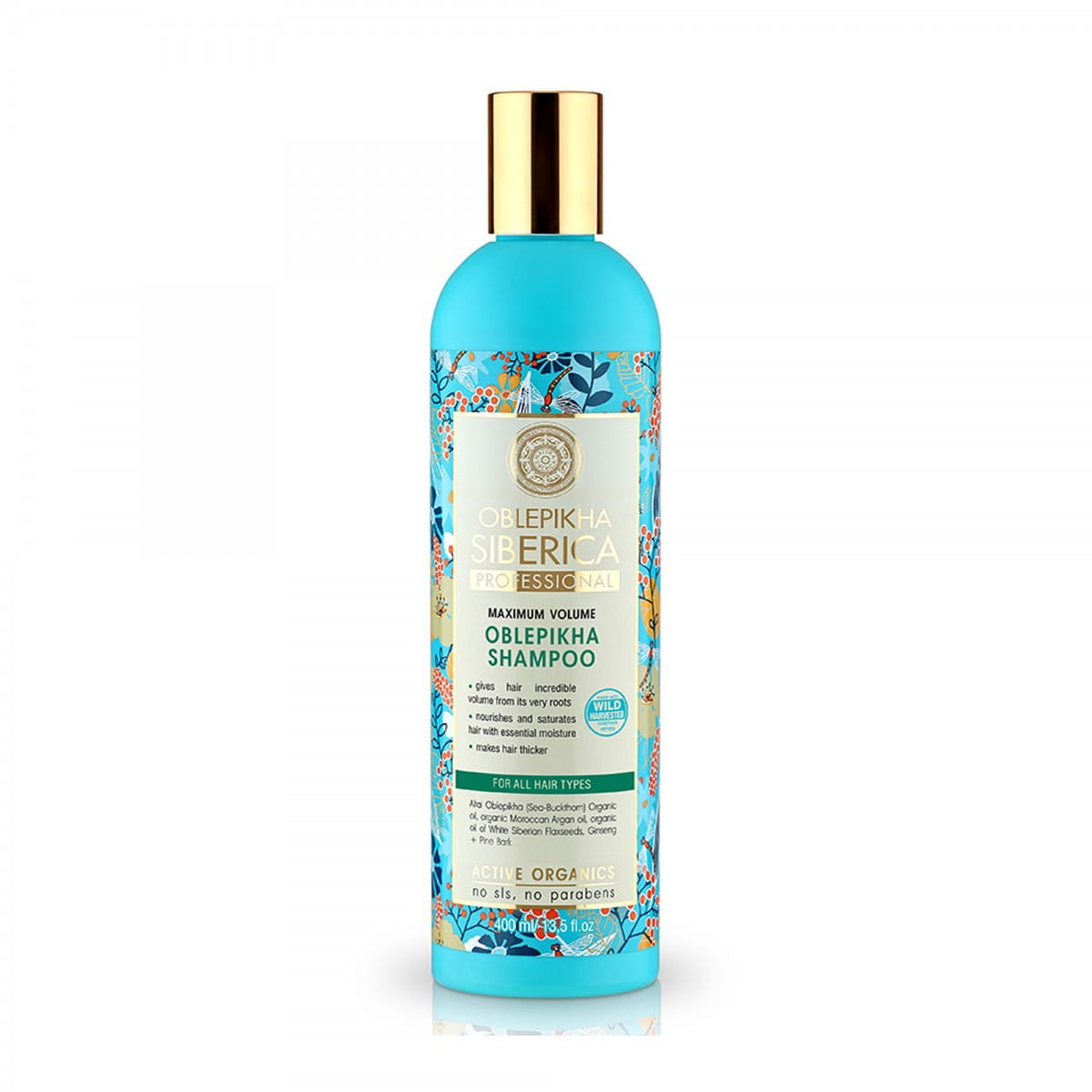 Sea buckthorn shampoo for all hair types 400 ml