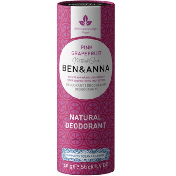 Desodorante Natural Pomelo Rosa 40 g BEN & ANNA