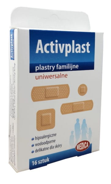 Universal family patches 16 pieces - ACTIVPLAST