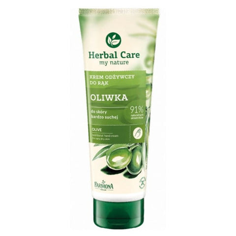 Hand Cream Nourishing Olive 100 ml HERBAL CARE