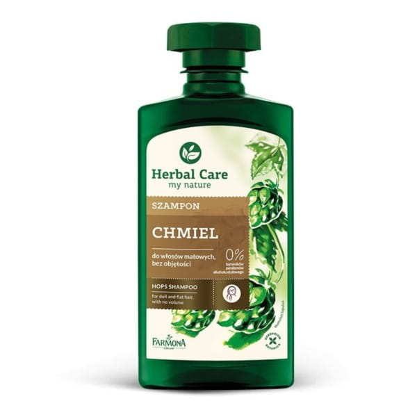 Shampooing Houblon 330 ml HERBAL CARE cheveux mats