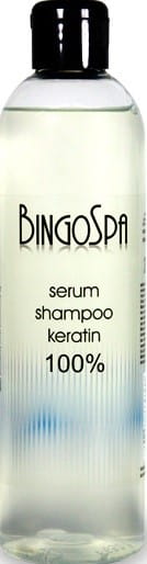 Shampoing sérum kératine 100% 300 ml BINGOSPA