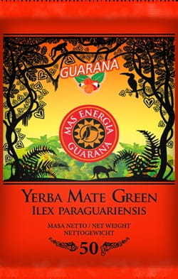 Yerba maté vert mas énergie guarana 50 g