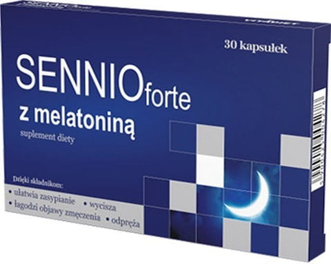 Sennio FORTE con melatonina 30 c�psulas VITADIET