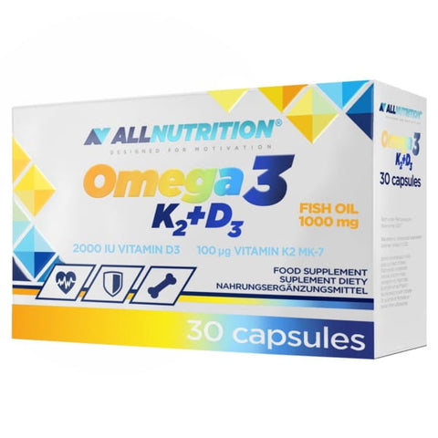 OMEGA 3 K2 D3 30 gélules ALLNUTRITION