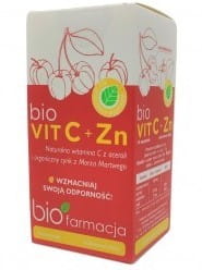 BIO Vitamín C Zinok 14 vrecúšok BIOFARMÁCIA