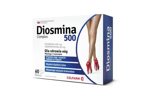 Diosmin-Komplex 500 60 Tabletten COLFARM