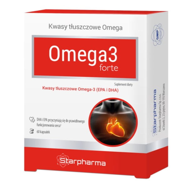 OMEGA 3 FORTE 60 gélules acides gras STARPHARMA