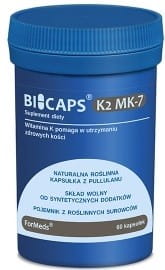 Bicaps Vitamín K2 MK7 200 60 Kapsuly TVORÍ odolnosť