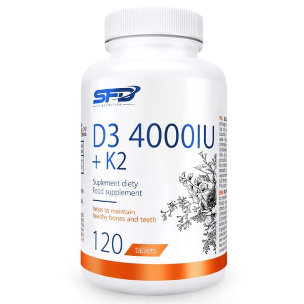 Vitamina D3 4000 K2 120t Resistencia SFD