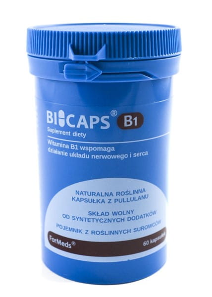 Bicaps Vitamin B1 60 Capsules Thiamine B - 1 FORMEDS