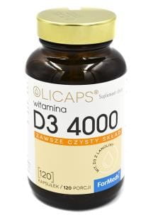 Olicaps Vitamina D3 4000 120 C�psulas Vitamina FORMEDS
