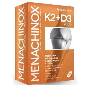 Menachinox k2 + D3 2000 30 gélules XENICOPHARMA