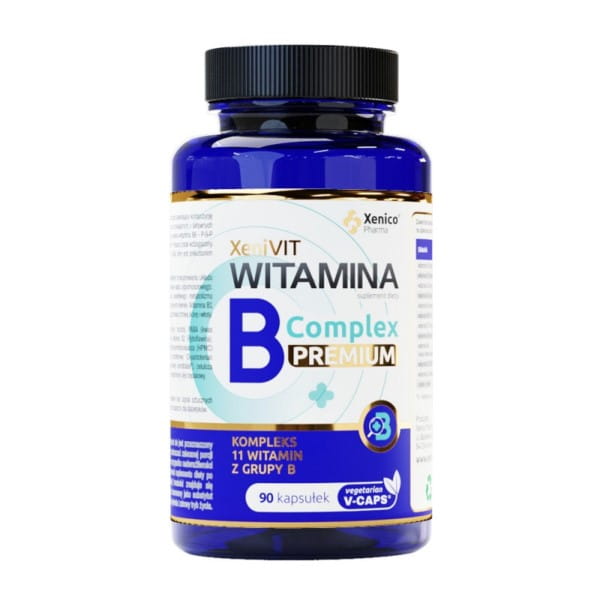 Vitamín B KOMPLEX Premium 90 kapsúl XENICOPHARMA