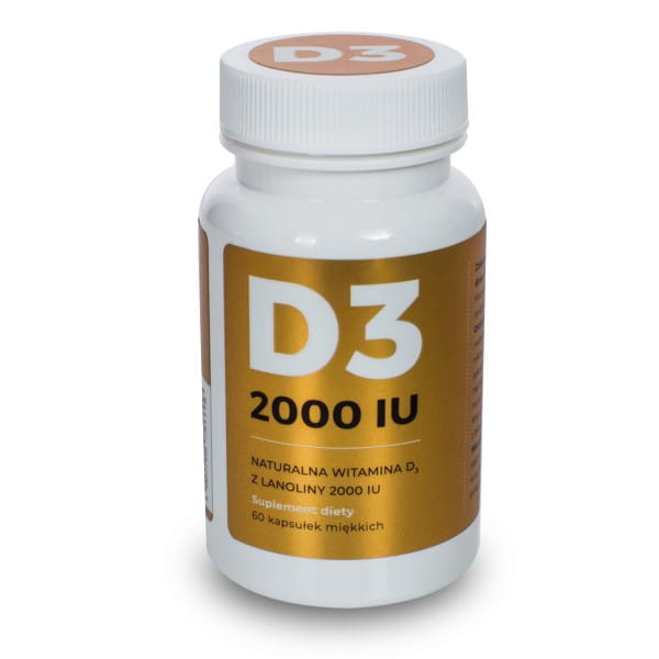 Vitamín D3 2000 i v 60 kapsulách VISANTO rezistencia