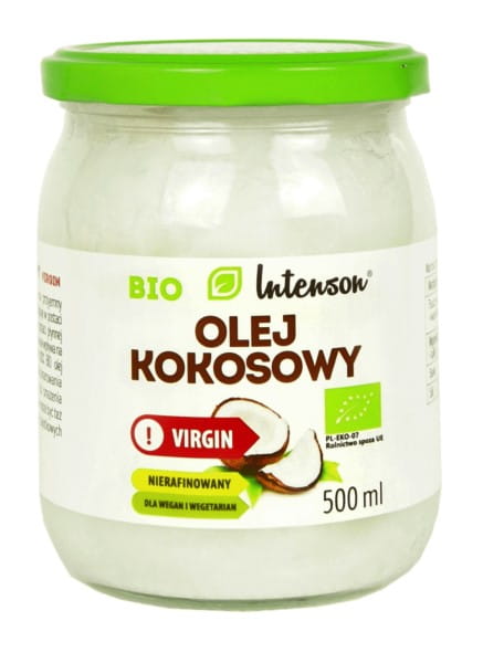 BIO panenský kokosový olej 500 ml INTENSON
